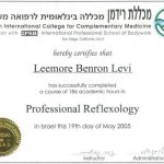 רפלקסולוגיה מוסמך (I)