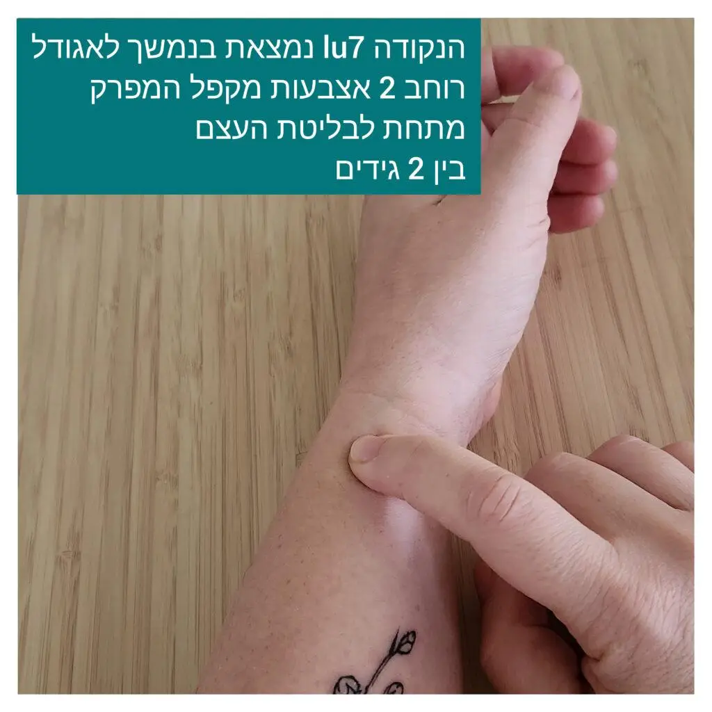 נקודת דיקור LU7