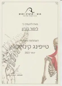תעודת קינזיוטייפ