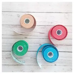 קינזיו טייפ לפנים